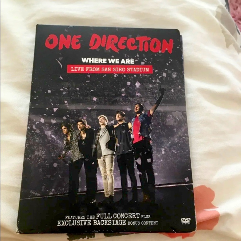 One Direction Where We Are DVD